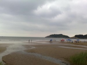朱家尖的东沙